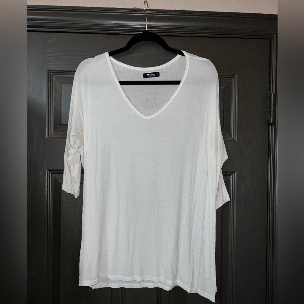 Michael Lauren Ribbed Top